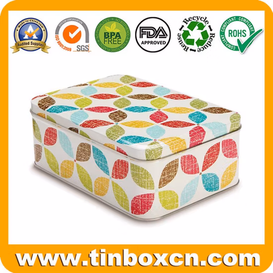 Sugar Tea Coffee Chocolate Biscuit Sweet Metal Gift Tin Box