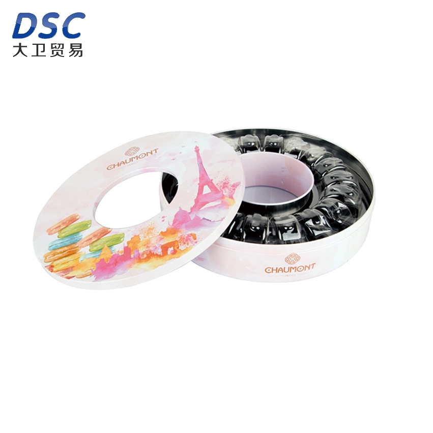 Macaron Candy Tin Box Chocolate Food Packaging Tin Box Tea Packaging Box