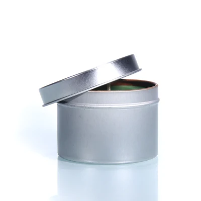 Caixa de lata de vela de embalagem de metal personalizada 1 oz