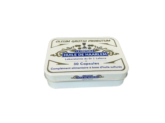 Caixa de lata de doces retangular segura para alimentos lata de metal para doces de menta pequena caixa de doces caixa de menta