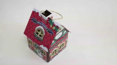 Atacado lata de metal lata de biscoito embalagem recipiente personalizado presente música caixa de lata quadrada para doces